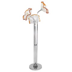 Vintage Murano Glass Lamp by Toni Zuccheri, 1970s