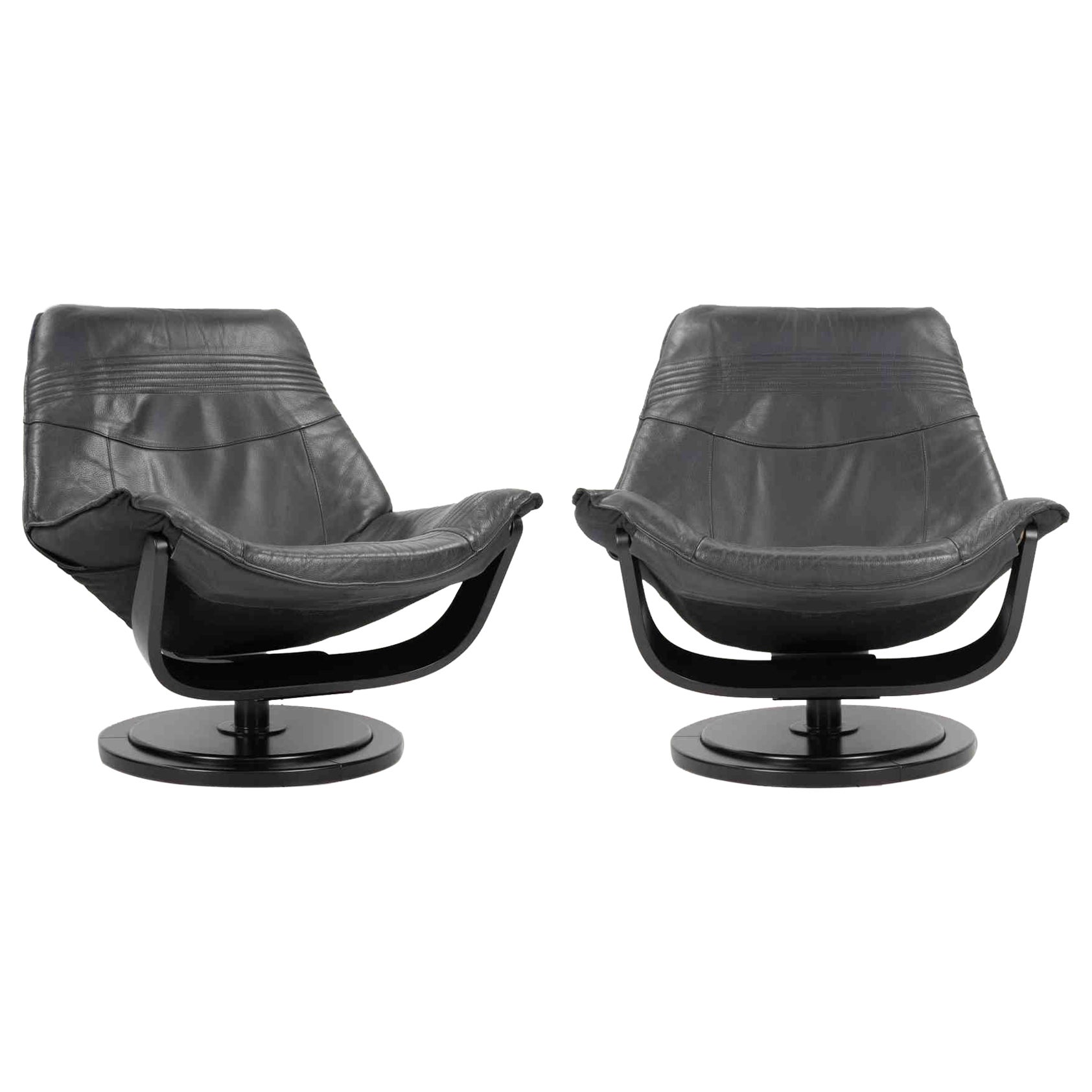 Pair of "Flight High" Lounge Chairs by Takashi Okamura for Nelo, 1970s