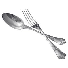 Queille & Soufflot - 37pc. Antique French 19th Century Dessert Flatware Set !