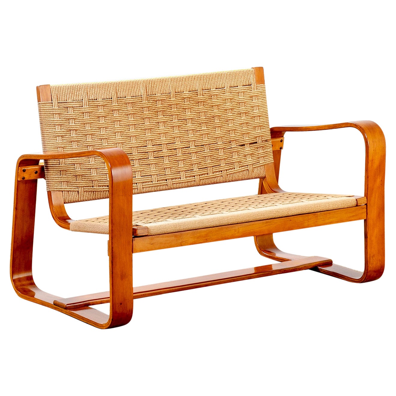 20th Century, Giuseppe Pagano Sofa Mod. Lamellare