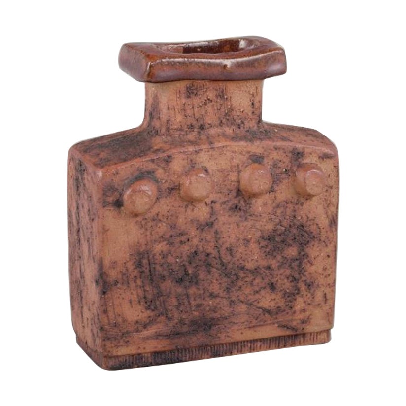 Curt Magnus Addin, céramiste suédois Vase en céramique, 1970