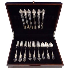 Medici New by Gorham Sterling Silver Flatware Set for Six Service 24 Pieces