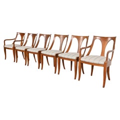 Kindel Furniture Regency, Sedie da pranzo in Wood, Set di sei sedie