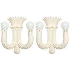 Pair of Sconces by Fontana Arte made in Italy