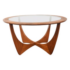 Vintage Round G Plan Astro Coffee Table #7