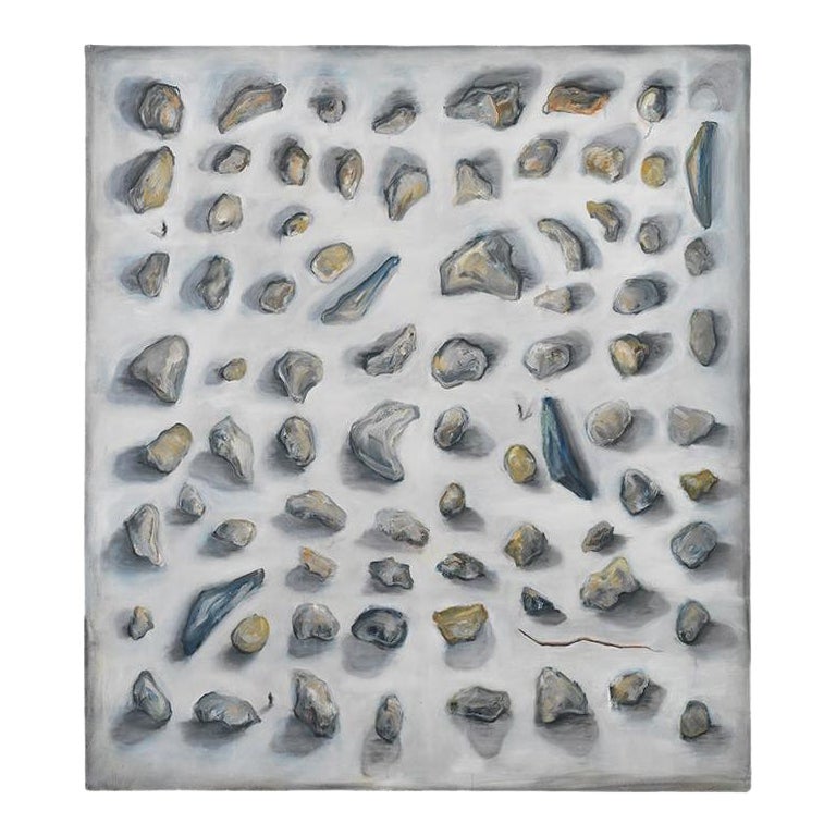 Óleo, Moderno, Minimalismo, Piedras, Sombras, Nueva York en venta