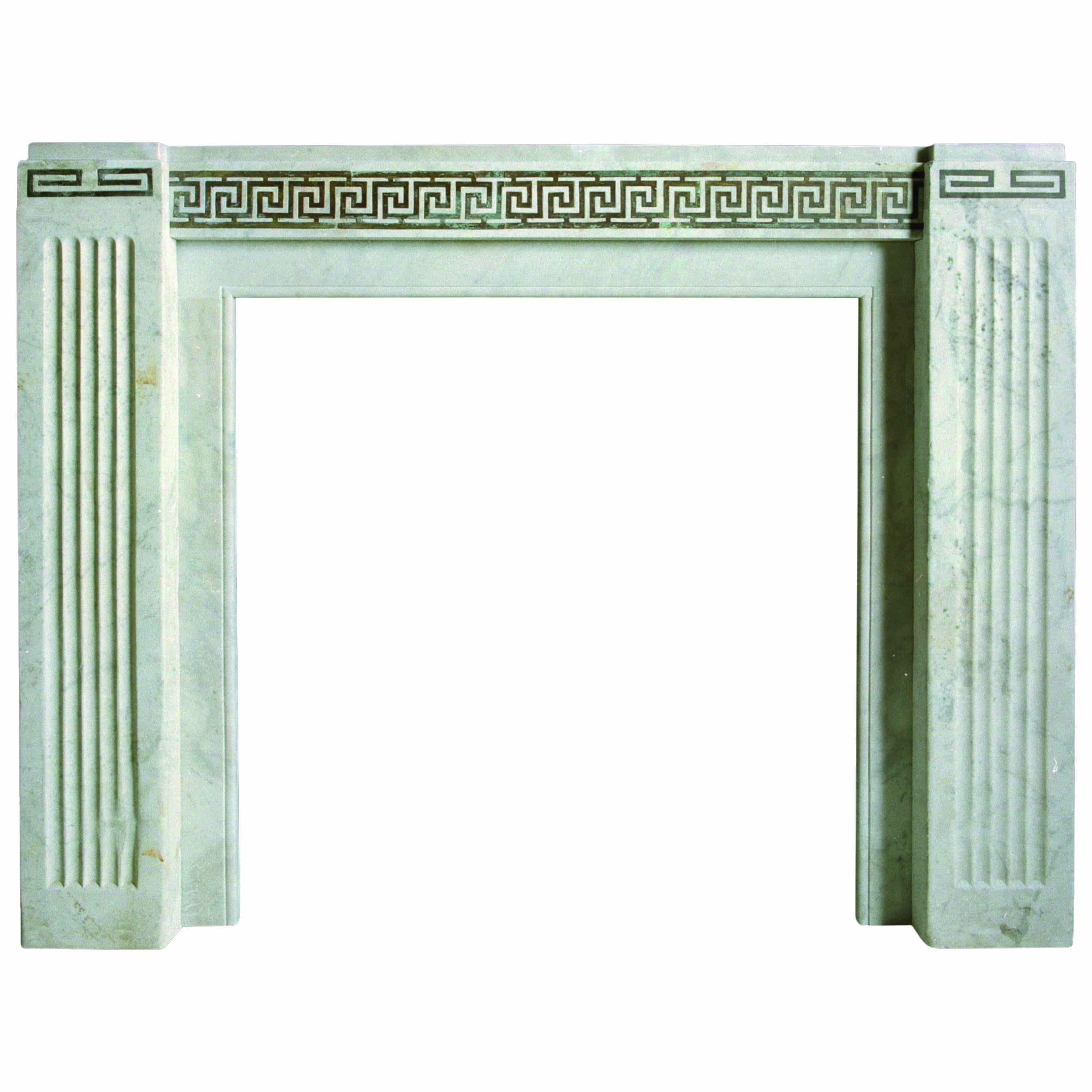 18th Century Neoclassical Reproduction Chimneypiece Attributed to Sir John Soane