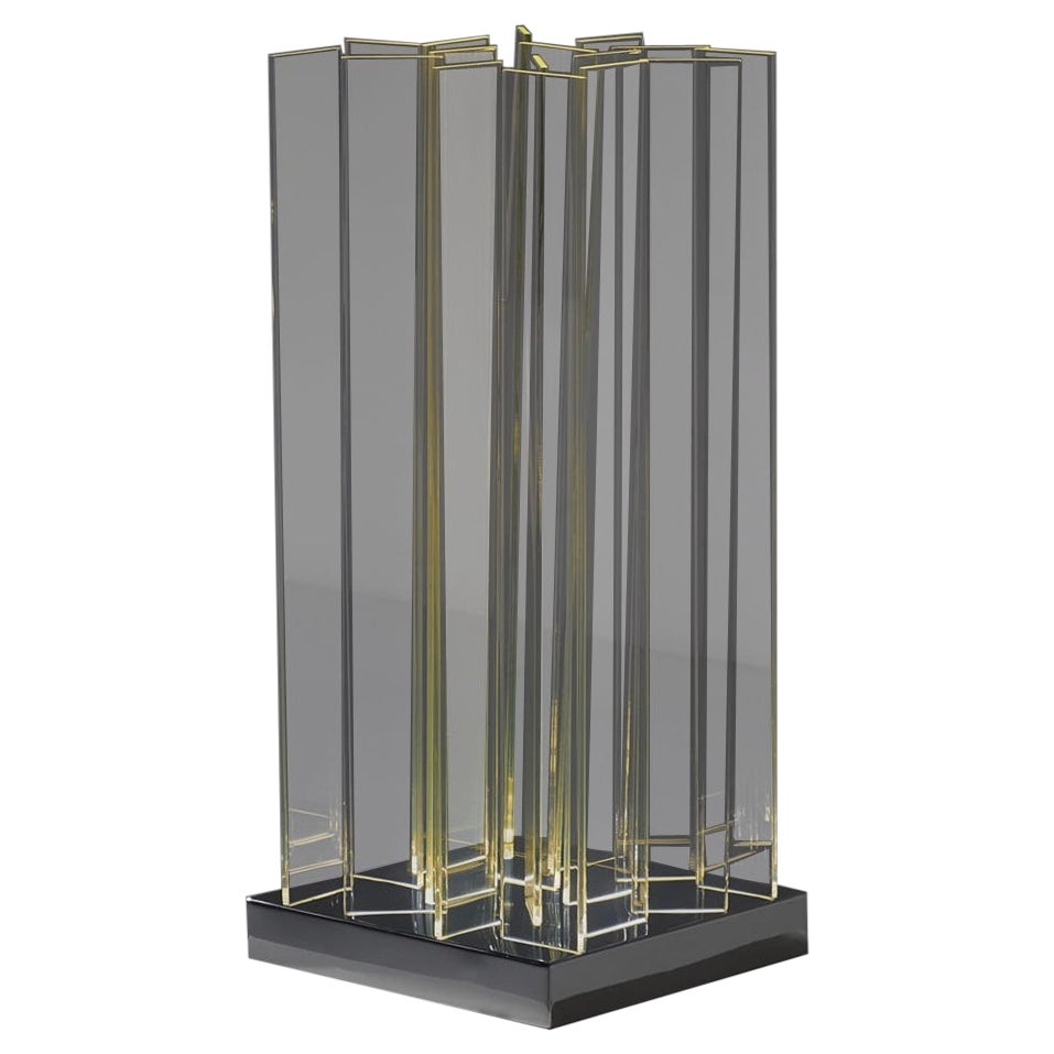 Sculpture lumineuse Spaziale de Gianfranco Fini pour nouvelle lampe, Italie, vers 1970