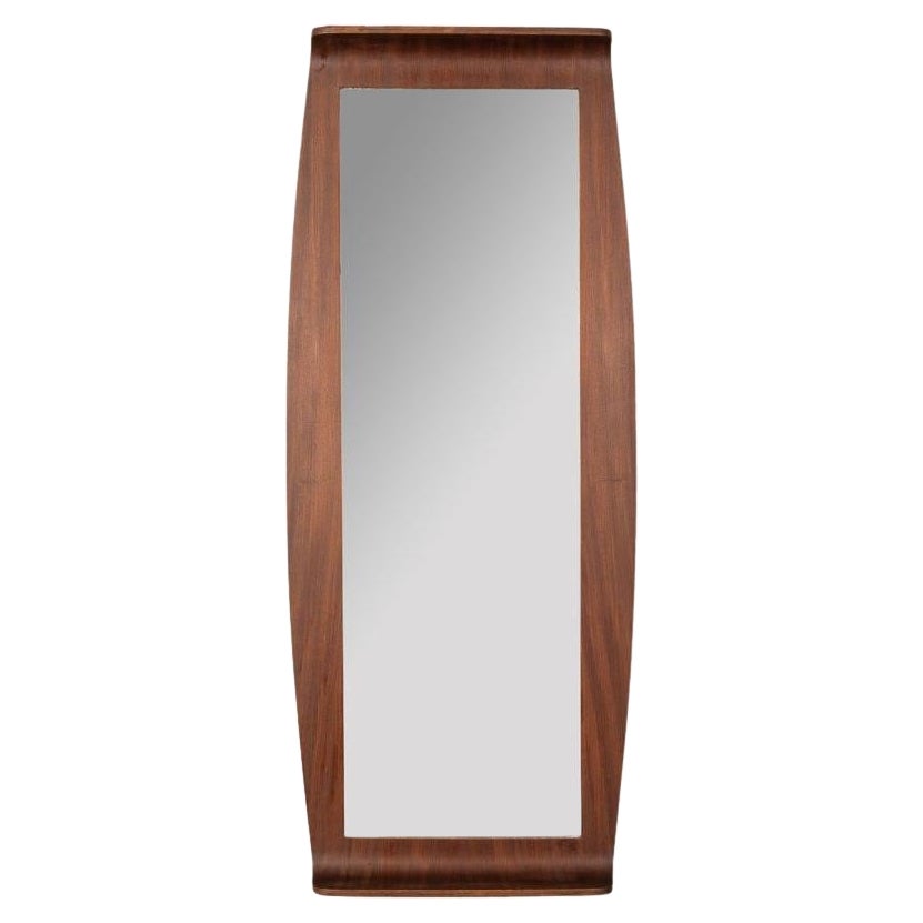 Vintage 1960s Teck Wall Mirror Field and Scratches design