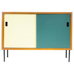Sideboard - Wood and formica chest of drawers, 1960s