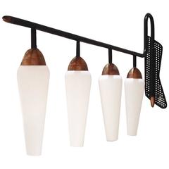 Single Wall Sconce, Italy, 1950s 6