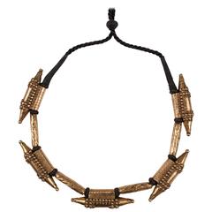 Gold Choker Necklace from India, circa 1940