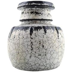 Kähler, Denmark, Glazed Earthenware Vase, 1930s