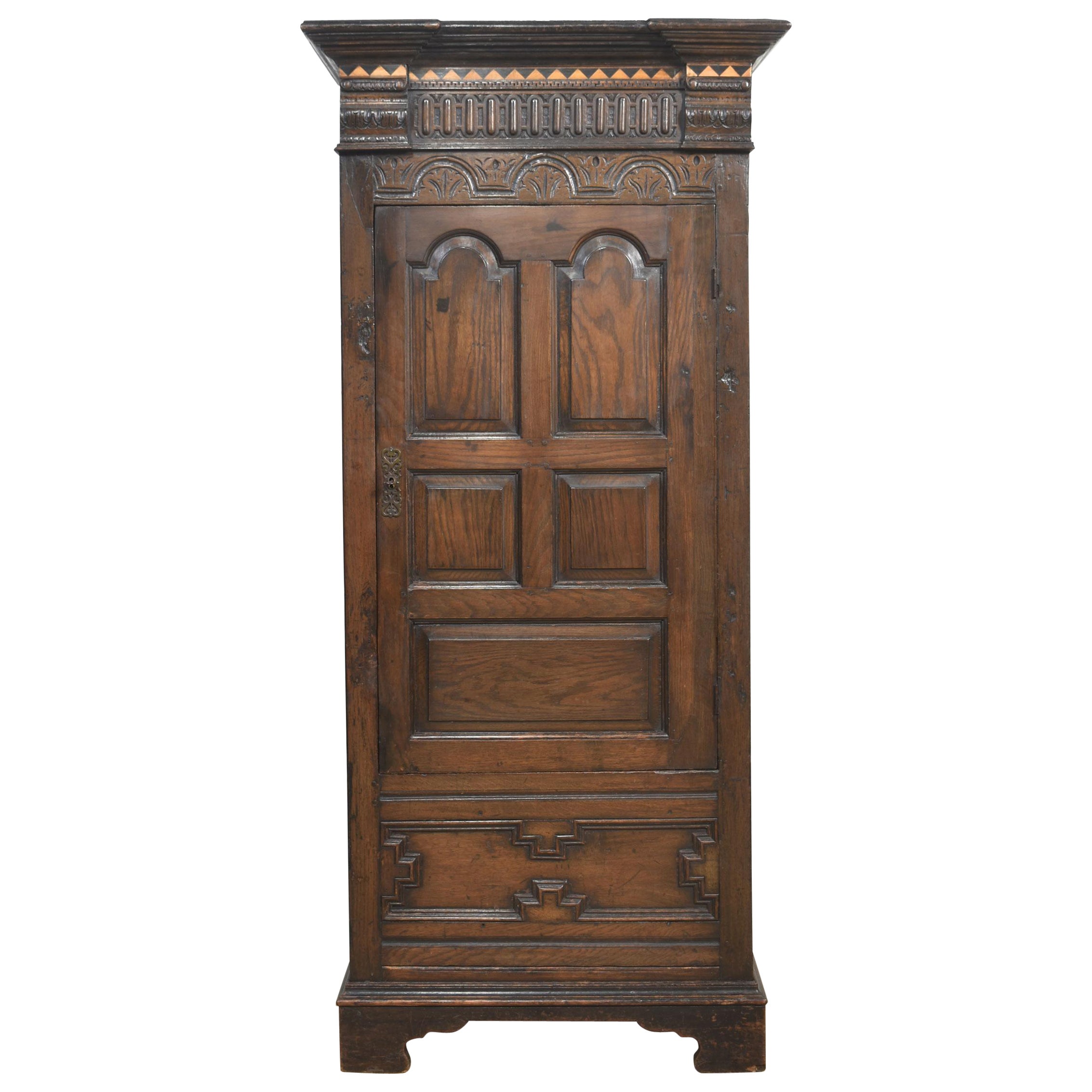 Armoire à une porte en Oak