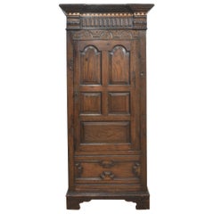Armoire à une porte en Oak