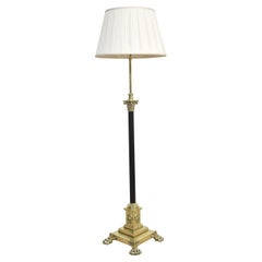 Antique Brass standard lamp