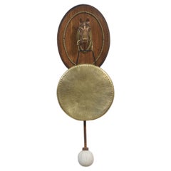 Wall hanging dinner gong
