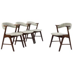 Set di quattro sedie da pranzo Kai Kristiansen modello 32 in palissandro
