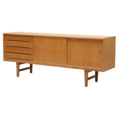 Erik Wortz "Uvlo" Low Credenza in Oak