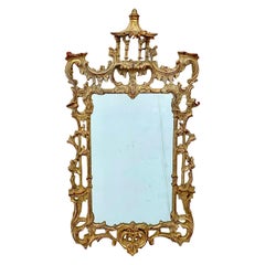Chinese Chippendale Wall Mirror George II Style