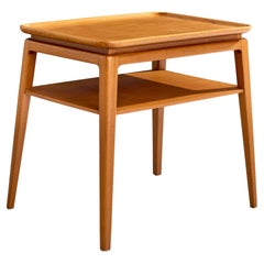 Schwedischer Designer, Beistelltisch, Teakholz, Schweden, 1960er Jahre