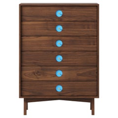Commode haute Florence en Wood Wood (Tiffany) par The Spalty Dog