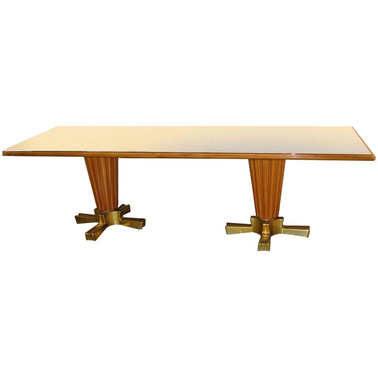 Dining Table by Vittorio Valabrega Italy, Art Moderne, circa 1945 For Sale