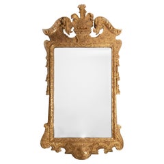 George II Style Giltwood Mirror