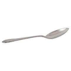 Georg Jensen Lily of the Valley. Dessert spoon. Mid-20th century.