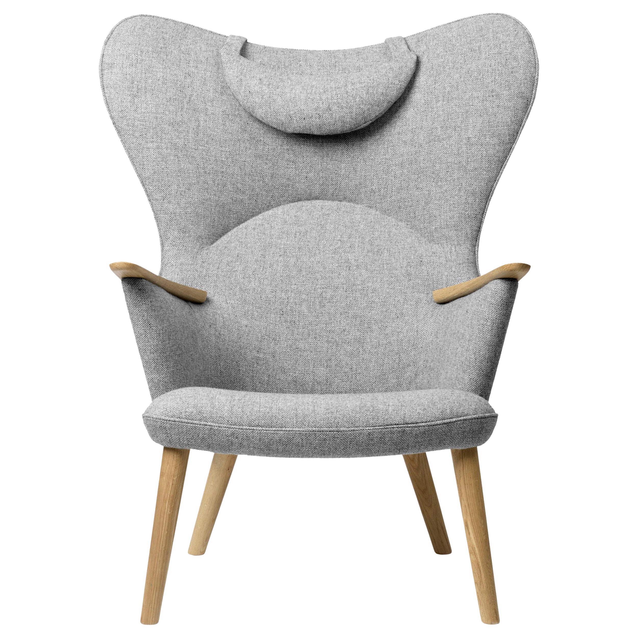 Hans J Wegner 'CH78' Mama Bear Chair in Oak for Carl Hansen & Son For Sale