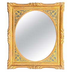 Vintage Italian Gold Gilt Wood Florentine Wall Mirror