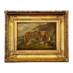 Antique Victorian Quality Oil Painting by C R Breytle