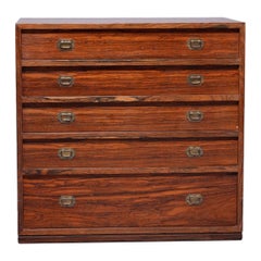 Henning Koch Small Chest / Jewelry Box in Rosewood