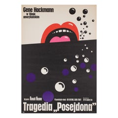 Affiche polonaise du film L'Aventure du Poseidon 1976, Wasilewski