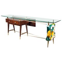 Console by Leoncillo Leonardi, Italy, 1950s 2