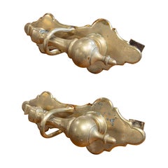 1870s Pair of Solid Bronze Door Knockers