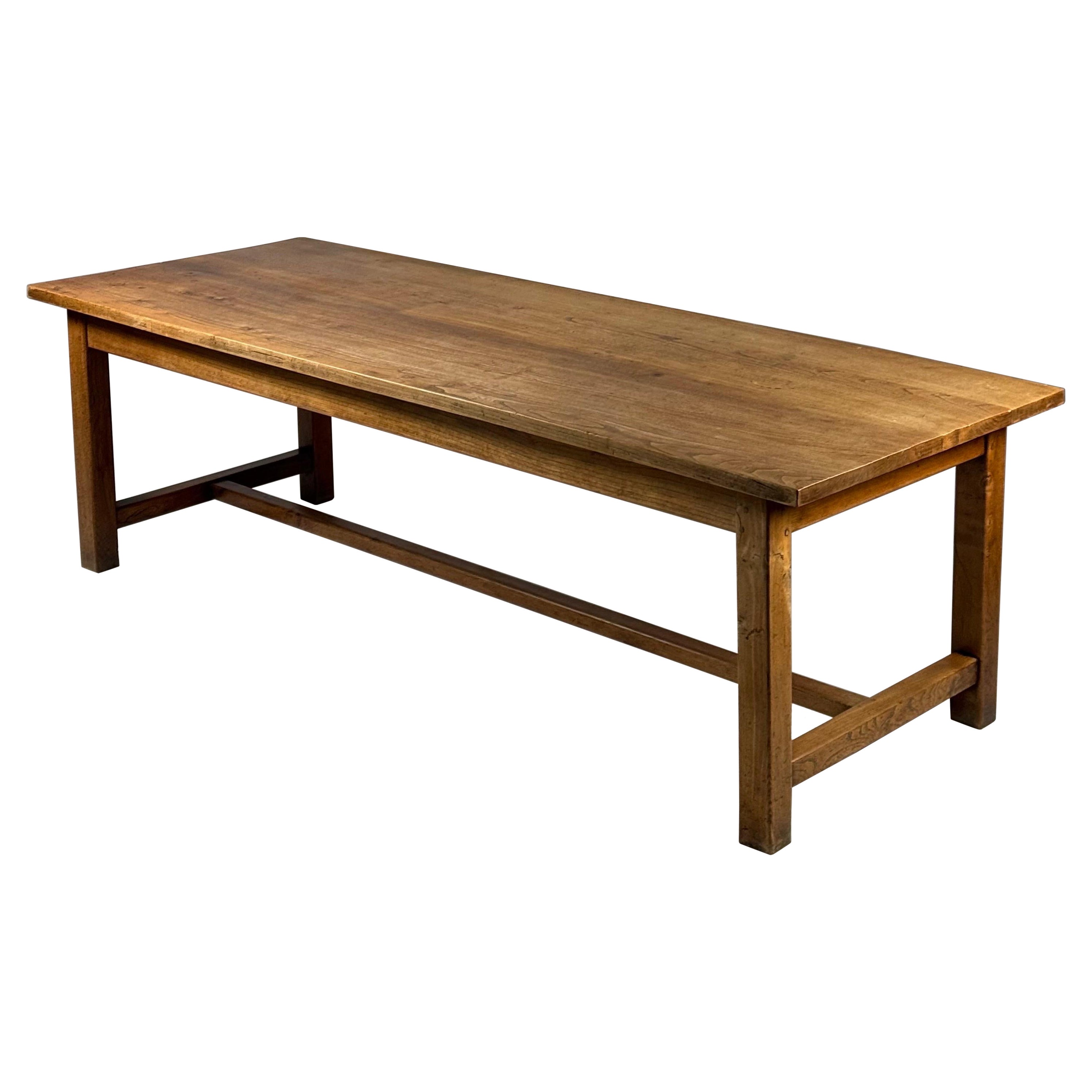Table à manger de ferme 250 cm en vente