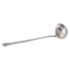 Georg Jensen, Acorn. Cucchiaio da Sauce in argento sterling. Tutti in argento.