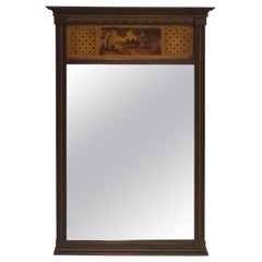 Early 20th Century Italian Florentine Style Trumeau Mirror