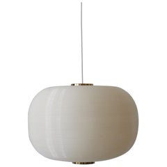 Rare Alf Svensson & Yngvar Sandström Rotoflex Pendant Lamp TR-67 Bergboms 1960s