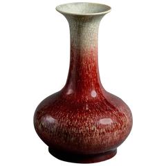 19th Century Sang de Boeuf Porcelain Vase