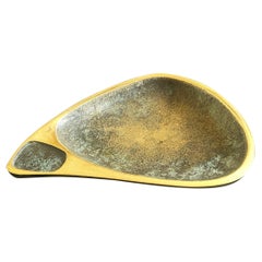 Cenicero de bronce de mediados de siglo Walter Bosse attr., Viena