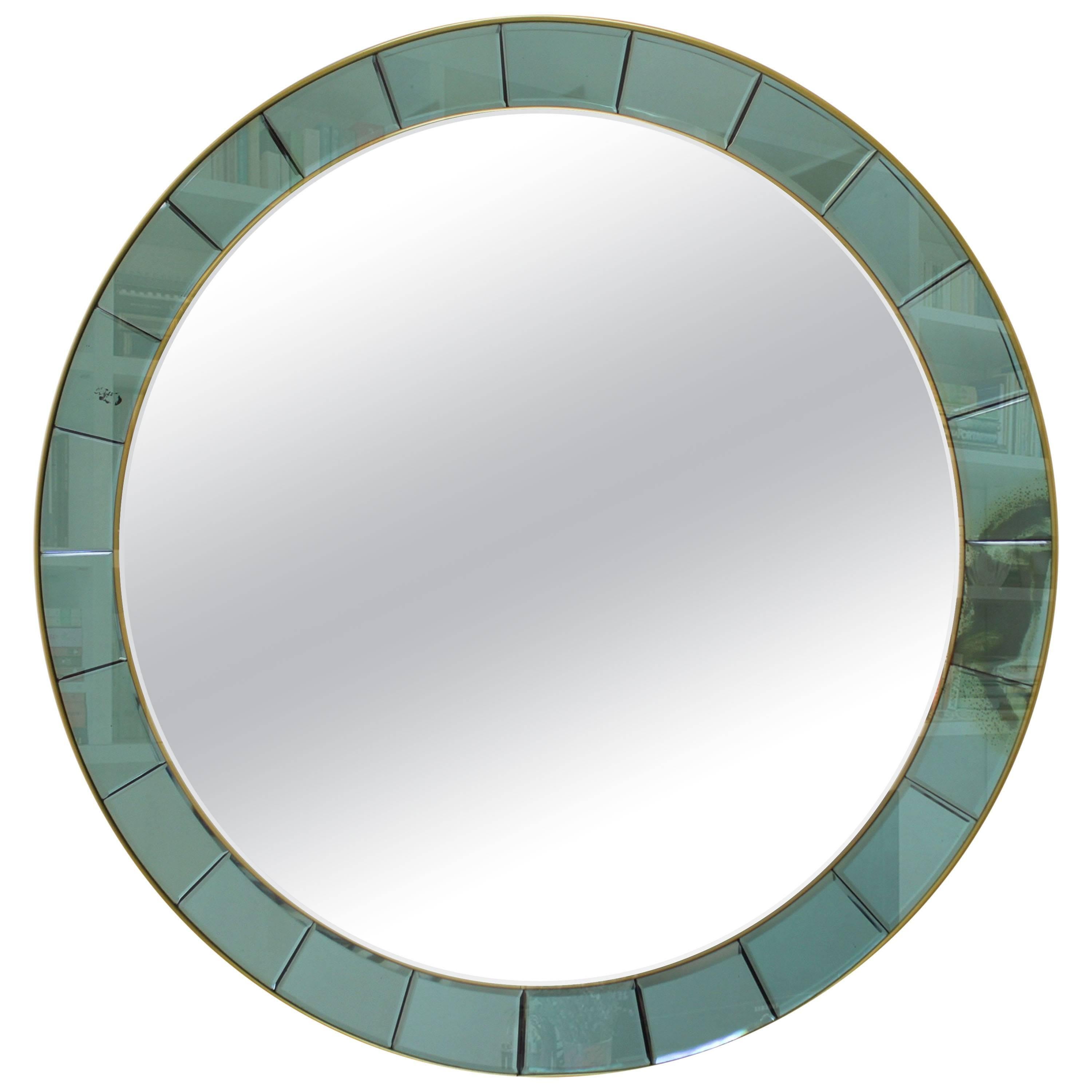 Cristal Art Round Mirror