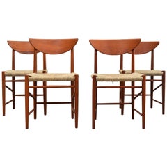 Dining Chairs by Peter Hvidt & Orla Mølgaard-Nielsen for Søborg Møbelfabrik 