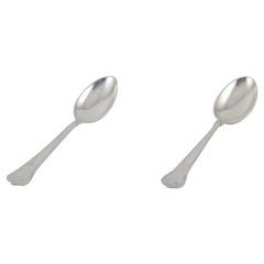 Vintage Cohr. Two dining spoons in 830 silver.