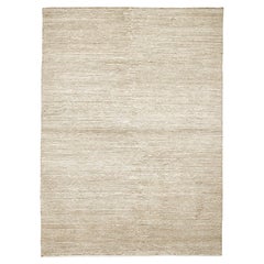 Tappeto Design Italiano Bianco Lana Righe by Deanna Comellini In Stock 170x240cm
