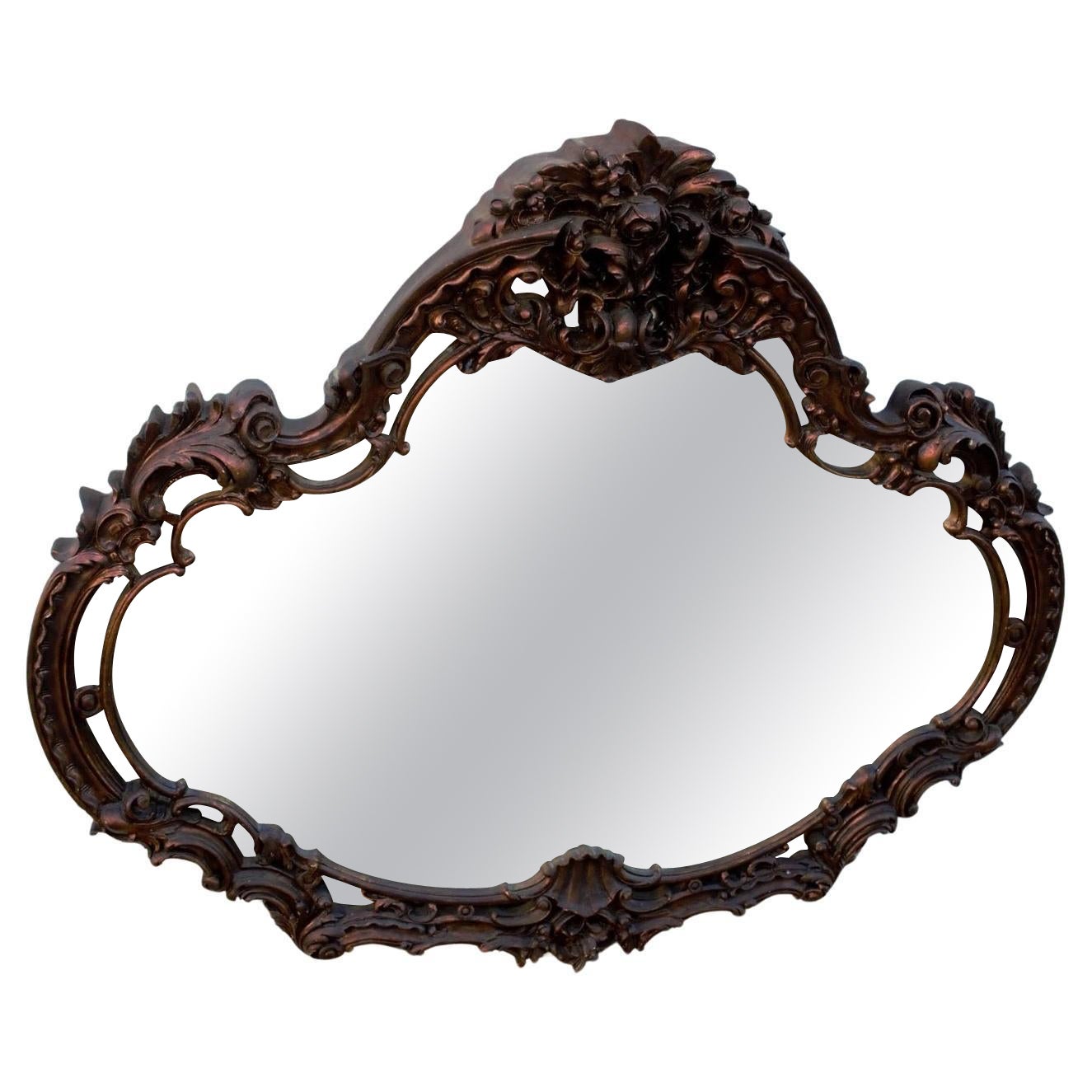 Vintage Italian Ornate Wall Mirror