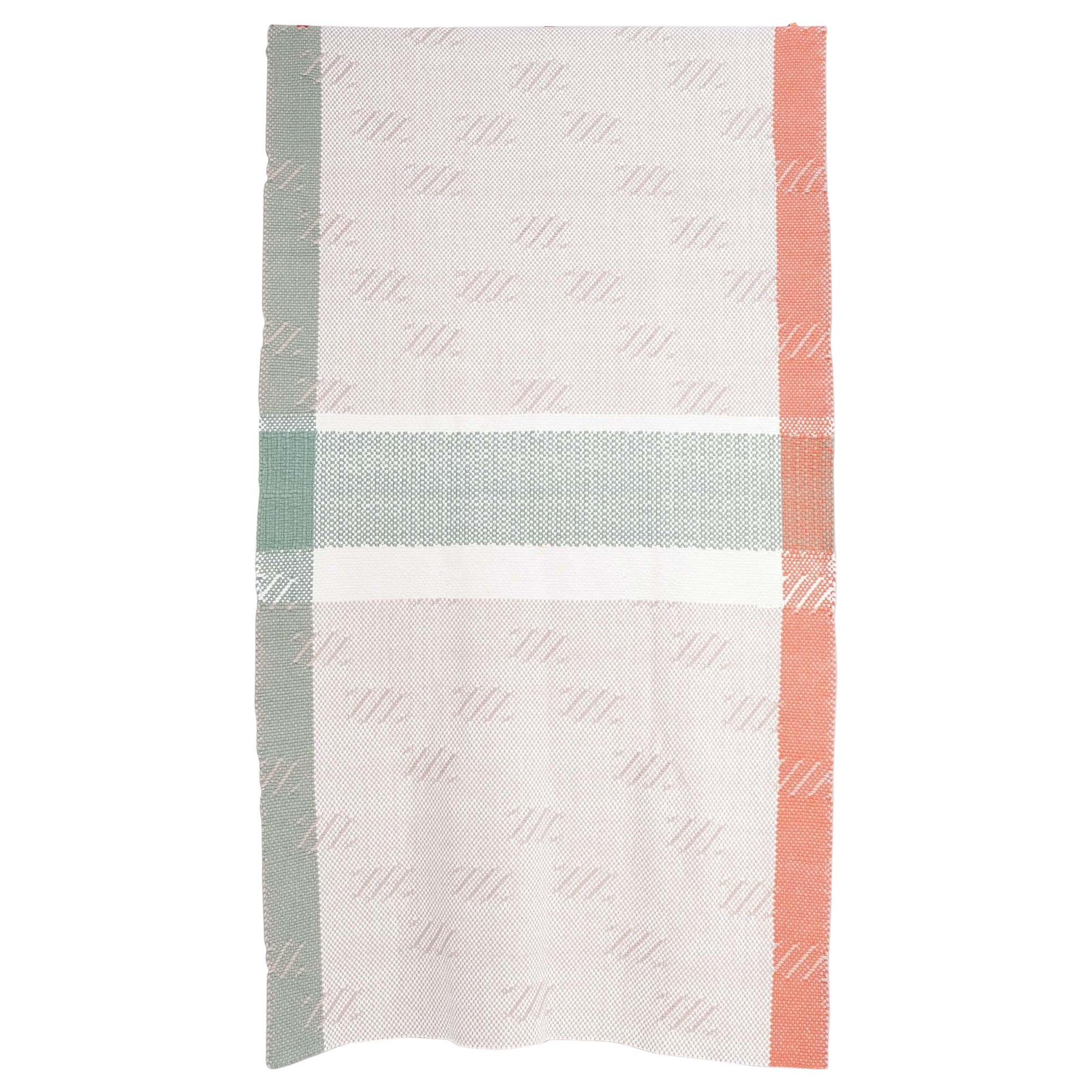 Catarina Riccabona, Handwoven Throw 'Recycled Cotton Putty'