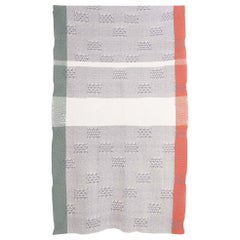 Catarina Riccabona, Handwoven Throw 'Recycled Cotton Cloud Grey'