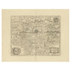 Territorium Francofurtens – Moses Pitt’s 17th-Century Map of Frankfurt